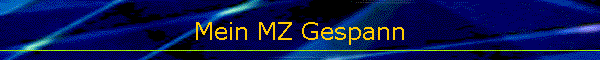 Mein MZ Gespann